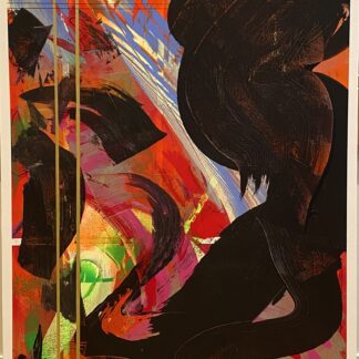 Rael (for Chris), acrylic medium and oil on canvas, 122x91cm, 2020 Robert Singer Artist